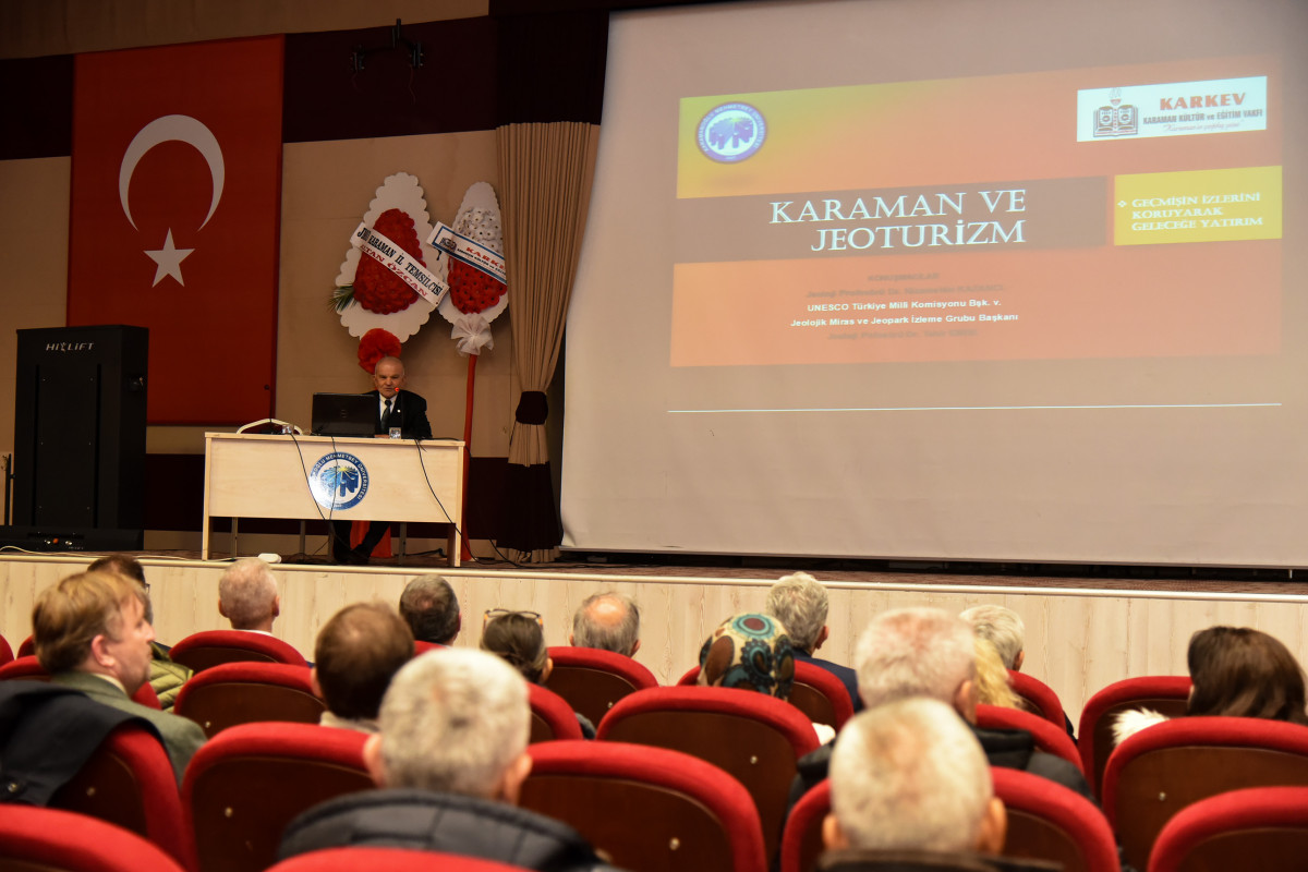 KMÜ’DE KARAMAN’IN JEOTURİZM POTANSİYELİ ELE ALINDI